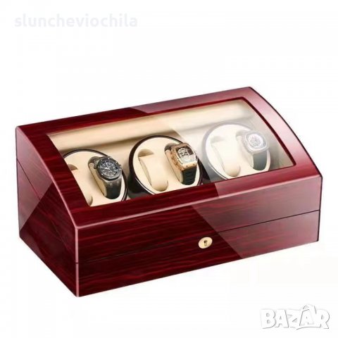Кутия за навиване на часовници навиваща витрина watch winder, снимка 8 - Мъжки - 26938722