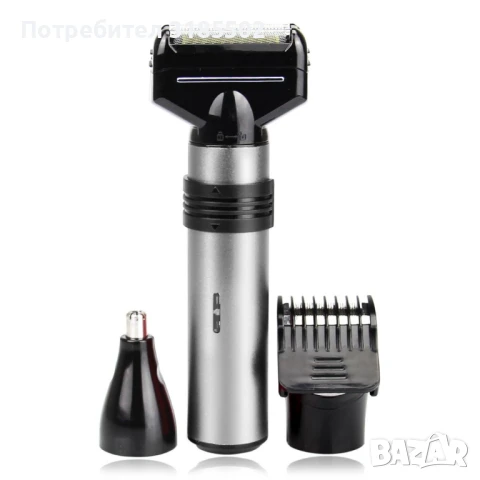 Електрическа самобръсначка, машинка за подстригване и тример 3в1 SHAV11, снимка 2 - Фризьорски принадлежности - 51095780