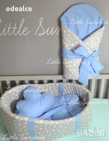 Бебешки кош Little Sunshine - красив, удобен, уникален, снимка 5 - Бебешки легла и матраци - 27424178