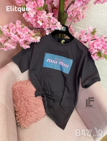 тениска miu miu , снимка 2 - Тениски - 53558205