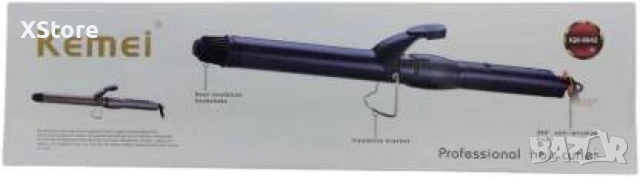 Стилна маша за коса с керамично покритие Kemei KM-9942, снимка 5 - Преси за коса - 52593554