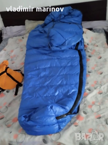 Спален чувал Ajungilak by Mammut Made in Norway 220см с гъши пух, снимка 9 - Къмпинг мебели - 50361177
