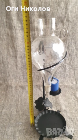 Оригинален декантер за вино, снимка 6 - Антикварни и старинни предмети - 51099647