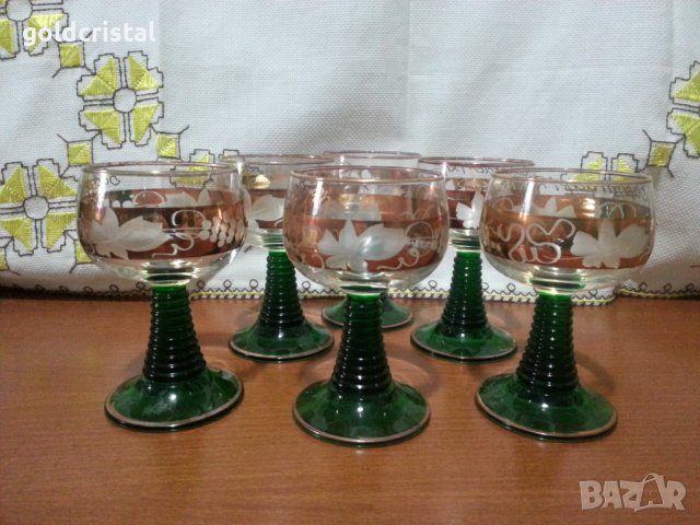 Френски кристални чаши 