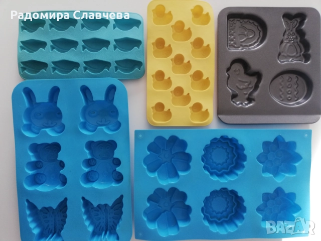 Резци, точилки, силиконови форми, снимка 3 - Форми - 52525975