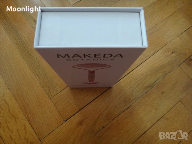 Makeda Botanics Нов Двоен масажен ролер за лице РОЗОВ КВАРЦ, снимка 4 - Козметика за лице - 53122892