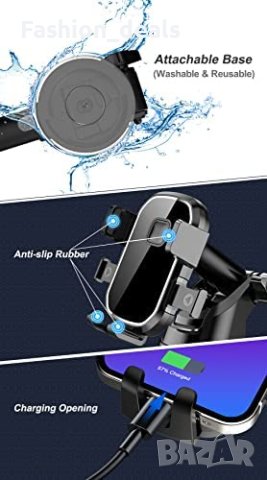 	Нова Поставка за мобилен телефон за автомобил кола универсална стойка, снимка 5 - Селфи стикове, аксесоари - 40443181