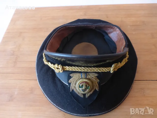 Стара офицерска военноморска фуражка , снимка 7 - Антикварни и старинни предмети - 48647466