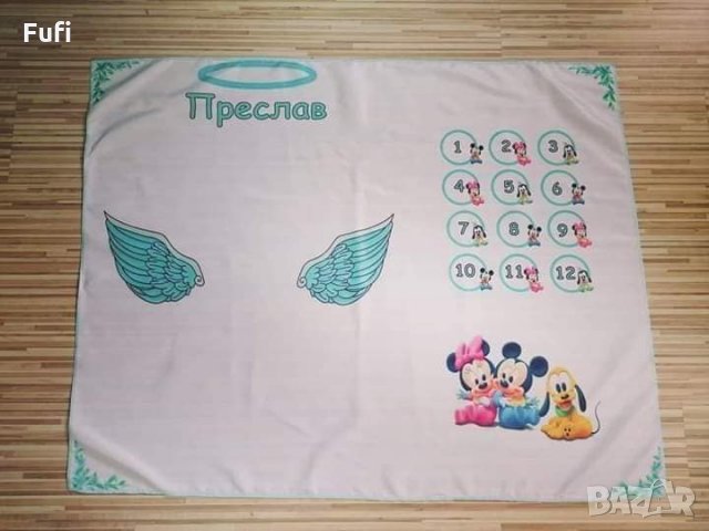 Платно за отбелязване на месечинки по дизайн на клиент,24лв, снимка 3 - Други - 32639895