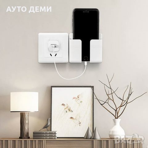 ПВЦ стойка за смартфон таблет до 7.5 инча или дистанционно за ТВ + закачалки за кола автомобил дом о, снимка 4 - Други - 33094319