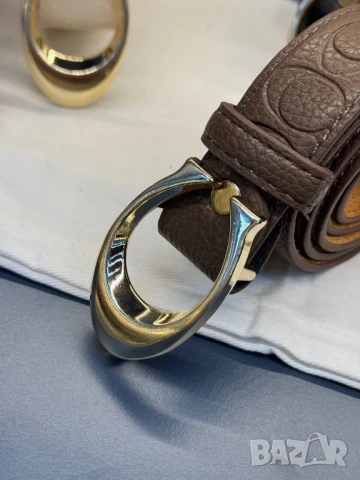 колани от естествена кожа в кутия coach , снимка 5 - Колани - 50589086