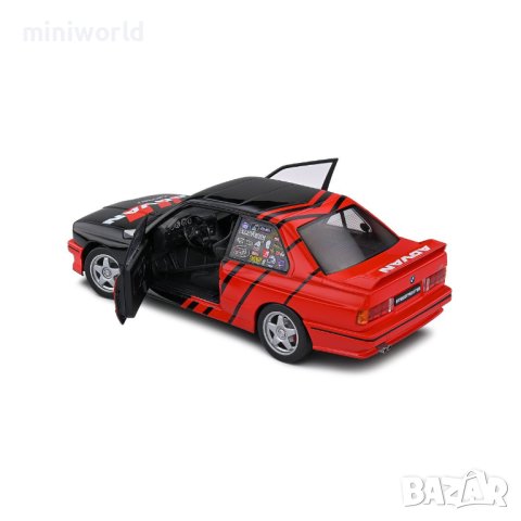 SOLIDO BMW E30 M3 Sport Evolution - мащаб 1:18 на Solido моделите са нови в кутия, снимка 18 - Колекции - 30551050
