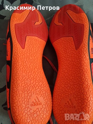 Маратонки за зала ADIDAS 45номер, снимка 6 - Футбол - 40655962
