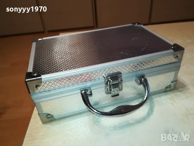 АЛУМИНИЕВ КУФАР ЗА МИКРОФОНИ АУДИО ИЛИ ЦЕННОСТИ 2401251521, снимка 7 - Микрофони - 48812321