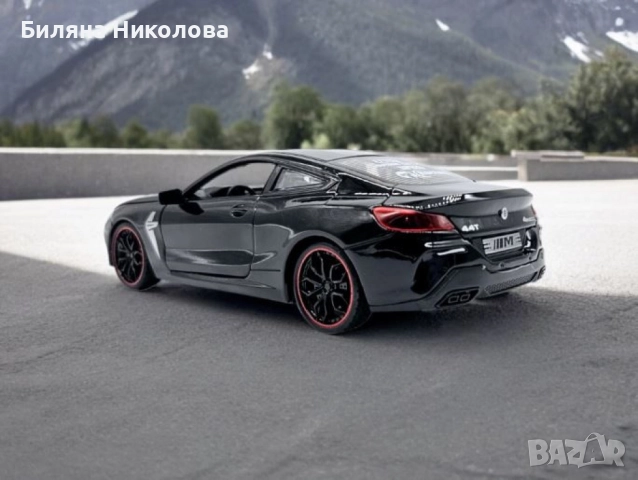 Автомобил BMW M8 с 3 реалистични звука и светлини, снимка 12 - Коли, камиони, мотори, писти - 52579291