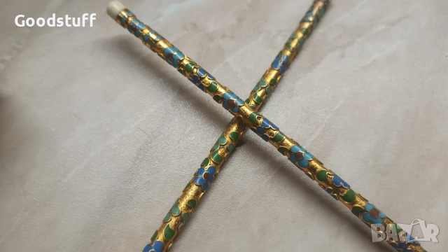 Прьчки ,клечки за хранене, клоазоне, позлата, кост, суши , снимка 8 - Прибори за хранене, готвене и сервиране - 52549180