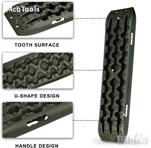 Подложки против буксуване за автомобилни гуми за допълнително сцепление 105x30cm, снимка 9 - Аксесоари и консумативи - 51151487