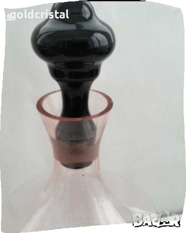 Ретро стъклени чаши с гарафа  цветно стъкло , снимка 8 - Антикварни и старинни предмети - 37552182