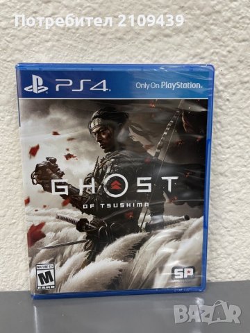 ново! Ghost of Tsushima - Sony PlayStation 4 - Brand New!, снимка 1