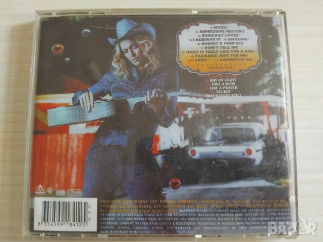 Madonna -  Music - матричен диск музика, снимка 3 - CD дискове - 53508829