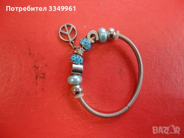 Страхотна гривна тип Пандора , снимка 4 - Гривни - 51342043