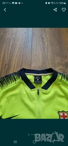 Страхотно мъжко горнище NIКЕ FCB  размер L, снимка 5 - Спортни дрехи, екипи - 50539333