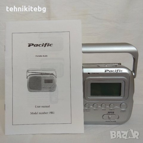⭐⭐⭐ Pacific PR1 ⭐⭐⭐ Почти ново радио от Англия, снимка 6 - Радиокасетофони, транзистори - 32719081