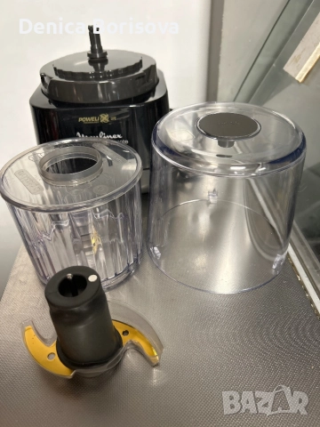 Чопър Moulinex DP8108 1000W 0.55 L Черен, снимка 2 - Кухненски роботи - 52512766