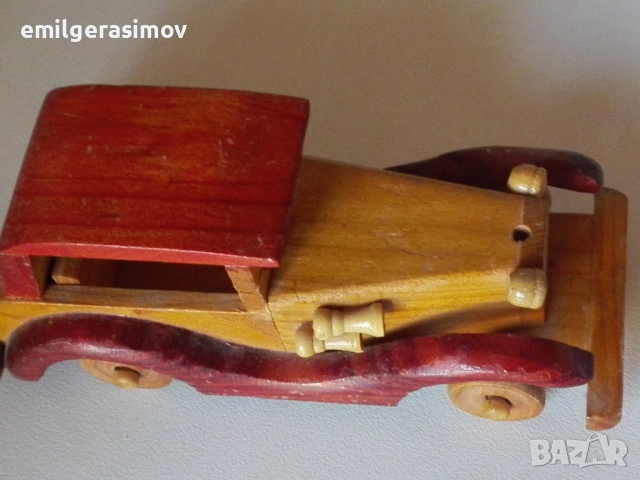 Детски играчки камиончета и дървена кола ., снимка 16 - Колекции - 31028088