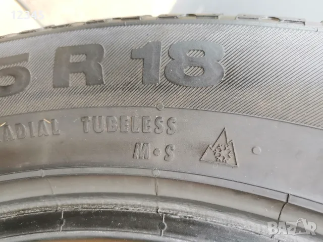 235/55R18 continental-№842, снимка 5 - Гуми и джанти - 48648279