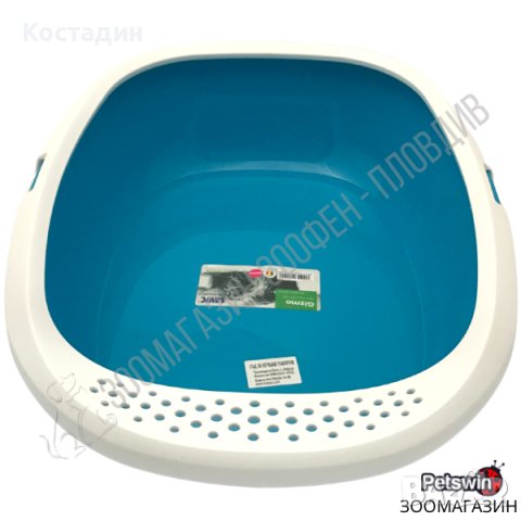 Котешка Тоалетна - M, L размер - Морско Синьо - Gizmo - Savic, снимка 3 - За котки - 30153131