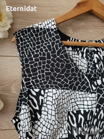 Нова елегантна рокля с червен цип на гърба , снимка 3 - Рокли - 51291145