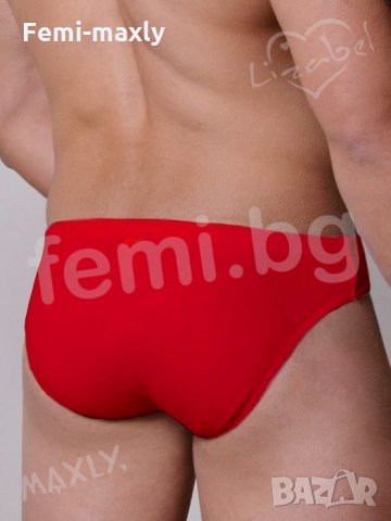 Перфектно качество - Мъжки памучен дълбок слип 5662, снимка 2 - Бельо - 34691801