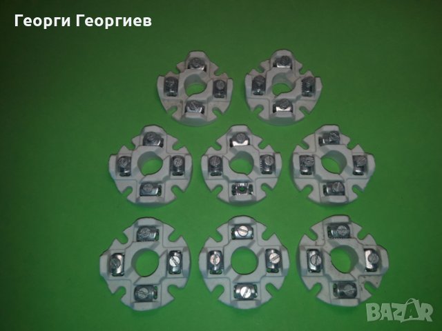 Комплект порцеланови изолатори за кабелни връзки, снимка 2 - Други машини и части - 28043384