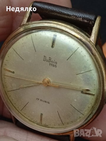 Много рядък DuBois, ръчен часовник , снимка 2 - Антикварни и старинни предмети - 38404054