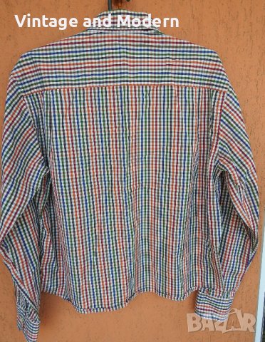 PAUL & SHARK мъжка карирана риза (L), снимка 9 - Ризи - 37022127