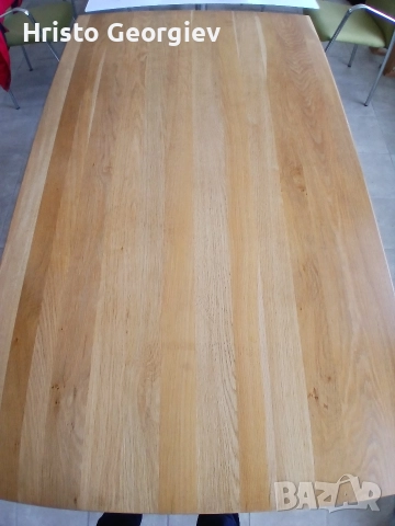 Масивна маса от дъб, снимка 2 - Маси - 52564973