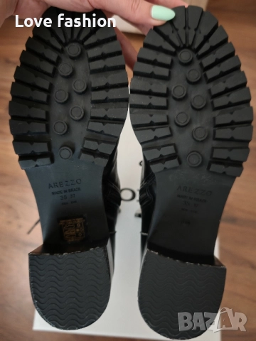 Черни боти от естествена кожа , снимка 8 - Дамски боти - 51474122