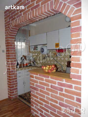 Облицовка с ъглова тухла на арка, снимка 5 - Облицовки - 40598633