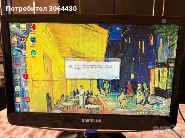 Монитор Samsung 18”, снимка 2 - Части и Платки - 53392803