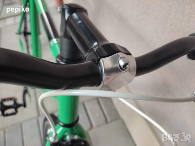 Продавам колела внос от Германия  велосипед SINGLE SPEED GREEN TRETWERK 28 цола, снимка 12 - Велосипеди - 37599282