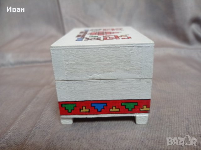 Кутия с автентична българска  народна шевица, снимка 4 - Други - 43255117