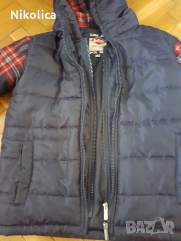 Страхотно детско яке LEE COOPER за 10-11 г. момче.КАТО НОВО!, снимка 6 - Детски якета и елеци - 26692808