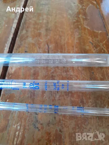 Стари стъклени пипети, снимка 6 - Други ценни предмети - 49131400