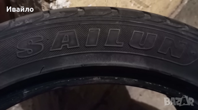 Продавам 4 броя Летни Гуми 225.45.17 на 1 сезон дот 2019 Sailun , снимка 4 - Гуми и джанти - 52863007