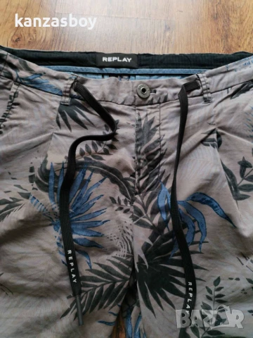 replay - страхотни мъжки панталони 32, снимка 2 - Спортни дрехи, екипи - 50464012