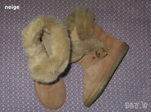 Next естествен велур ботуши 33 номер, снимка 2 - Детски боти и ботуши - 35601263