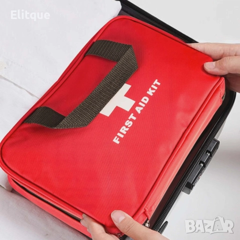 Комплект за първа помощ 173 елемента – Незаменим помощник за пътувания, къмпинг и автомобил, снимка 9 - Други стоки за дома - 52853422