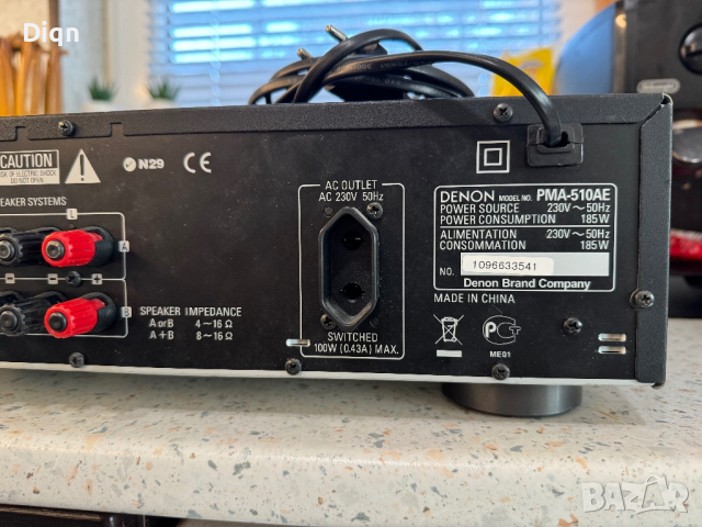 Denon PMA-510ae, снимка 10 - Ресийвъри, усилватели, смесителни пултове - 44847758