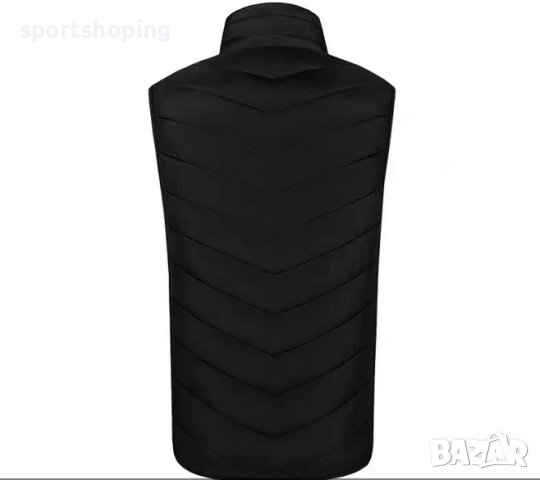 Електрически затоплящ елек с USB и 6 нагряващи точки, снимка 4 - Спортна екипировка - 43761648